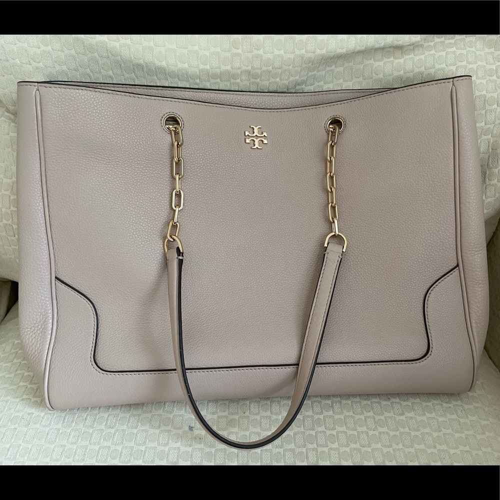 Tory Burch Marsden Leather Tote Pink💓💓
